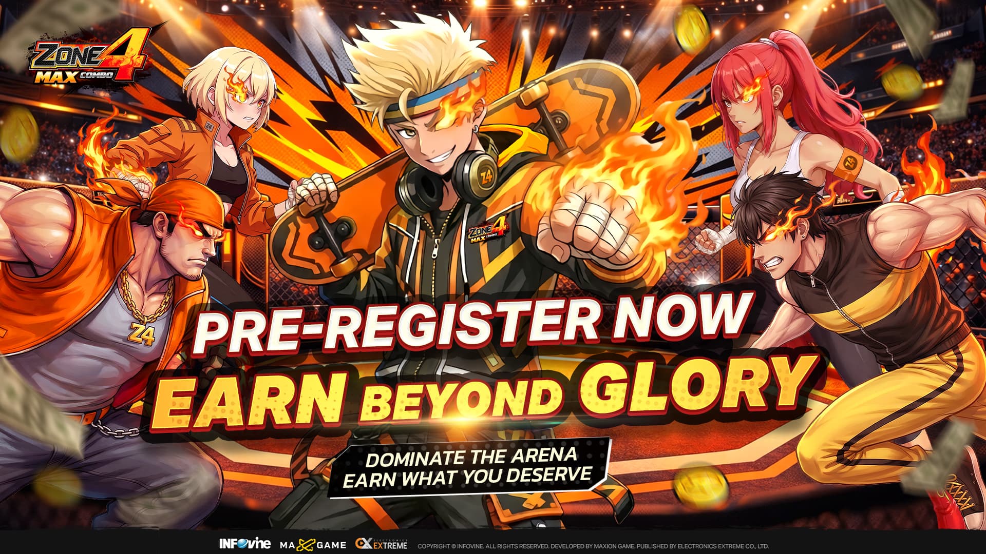 Zone4 Max Combo: Unite Your Power & Unlock Exclusive Pre-Register Rewards!